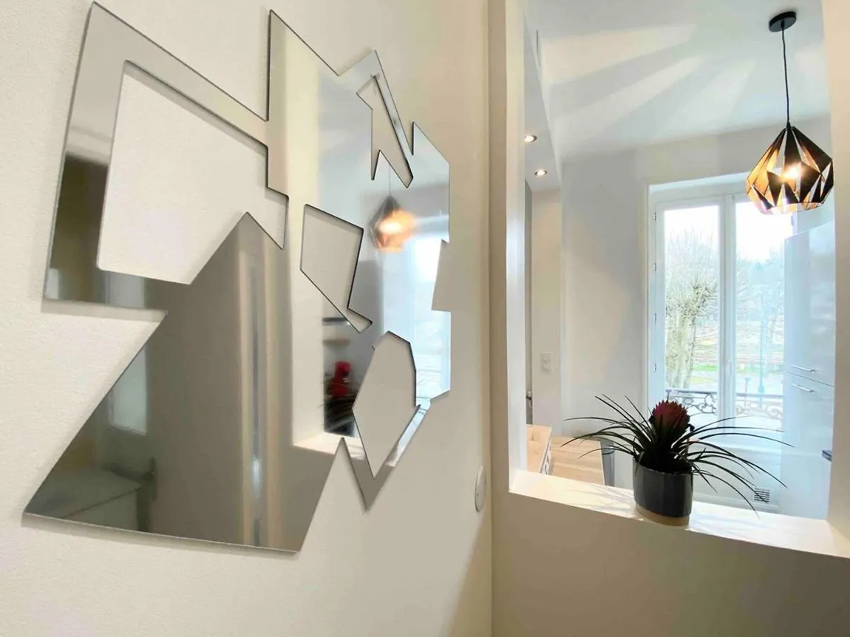 Le Deco - Confort - Wifi - Luminosite - Entre Gare Et Centre Quimper 0*,